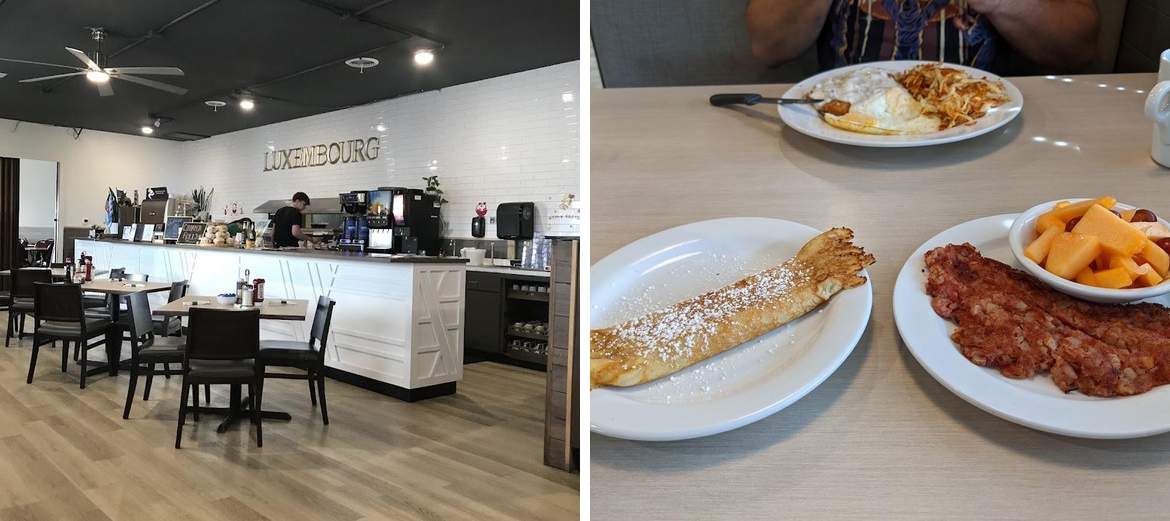 Luxembourg Cafe Menu