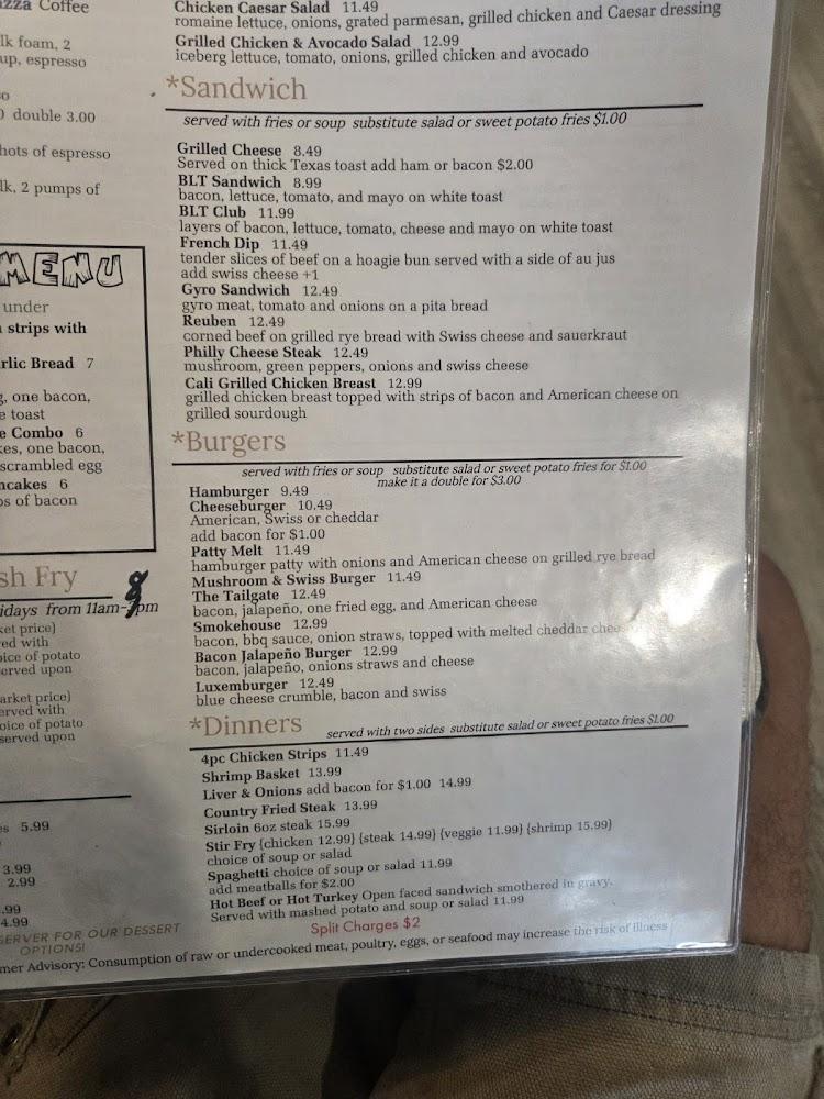 Luxembourg Cafe Menu image 4